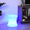 Outsunny 16” Outdoor Color Changing LED Light Lamp Stool with Remote Control
