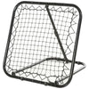 Soozier Angle Adjustable Rebounder Net Goal Training Set soccer, Baseball, Basketball Daily Training - Black