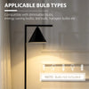 HOMCOM Modern Shelf Floor Lamps with 2 Light, Fabric Shade, for Living Room Bedroom, 10.25"x10.25"x61.5", Black