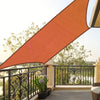 Outsunny 20' x 16' Sun Shade Sail Rectangle Sail Shade Canopy for Outdoor Patio Deck Yard, Brick Red