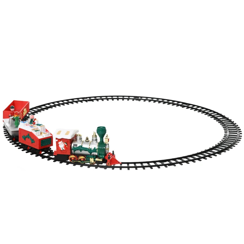 Qaba Track Builder Loop Kit Criss Cross Track with Pull-back Cars for 3-6 year olds