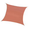 Outsunny 20' x 16' Sun Shade Sail Rectangle Sail Shade Canopy for Outdoor Patio Deck Yard, Brick Red