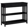 HOMCOM Console Sofa Table w/ 2 Drawers, Entryway Table for Hallway, Living Room, Bedroom