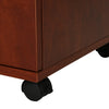 Vinsetto Multifunction Office Filing Cabinet Printer Stand with 2 Drawers, 2 Shelves, & Smooth Counter Surface, Brown