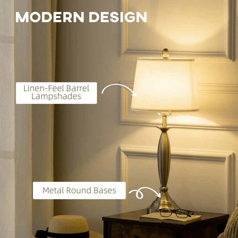 HOMCOM Industrial Floor Lamp for Living Room, Standing Lamp with Steel Frame, Black